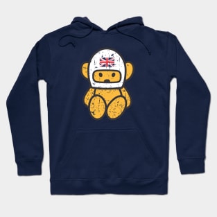 Hesketh Racing Teddy Bear - post Monaco GP Hesketh party worn look Hoodie